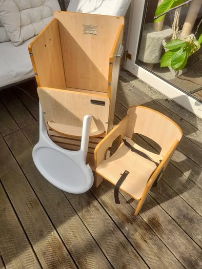 Little Helper High Chair, Kitchen Step
