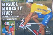 Winning Bicycle Racing Illustrated magazine August 1995