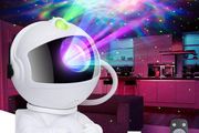 Astronaut Galaxy Projector, Starry Night Light for Bedroom, Astronaut Nebula Timer &amp; Remote