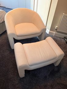 Chair and Footstool