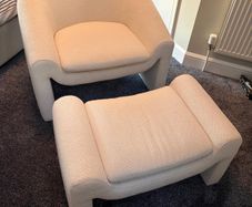 Chair and Footstool