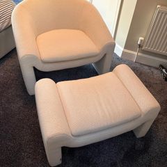 Chair and Footstool