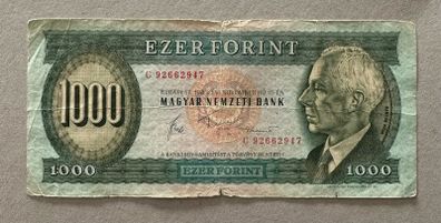 Hungary 1000 Forint 1983 Banknote
