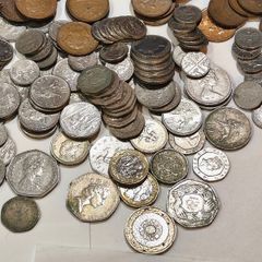 1.6KG Bulk Lot UK Coins UK Great Britain British