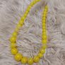Bright yellow new necklace Image 2