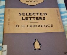 D H Lawrence Selected Letters