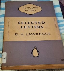 D H Lawrence Selected Letters