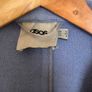 Blue ASOS coat Image 3