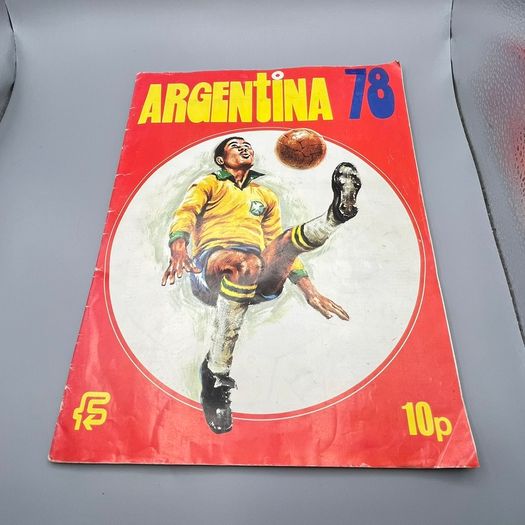 Argentina 78 by FKS with Approx 150 of the 300 stickers in Collectors Album