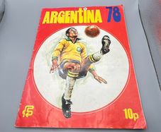 Argentina 78 by FKS with Approx 150 of the 300 stickers in Collectors Album