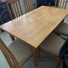table and chairs