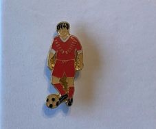Belgian football pin badge profondeville