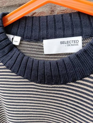 Selected Crew Knit Jumper NEW Mens Medium M