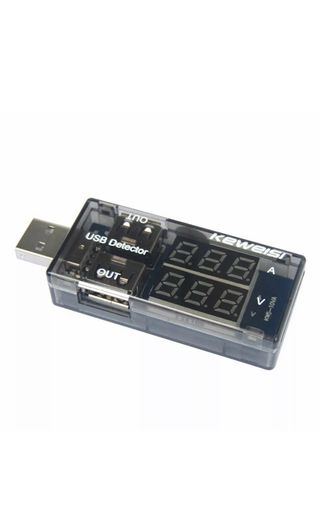 Usb current voltage detector