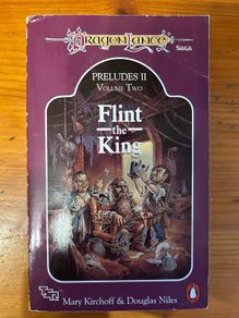 Fantasy book:'Dragonlance. Flint the King'