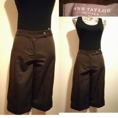 Ann Taylor Designer Petite Chic tailored Boardwalk Shorts