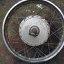 Honda CB450 Twin,1970,Front Wheel Complete Image 2