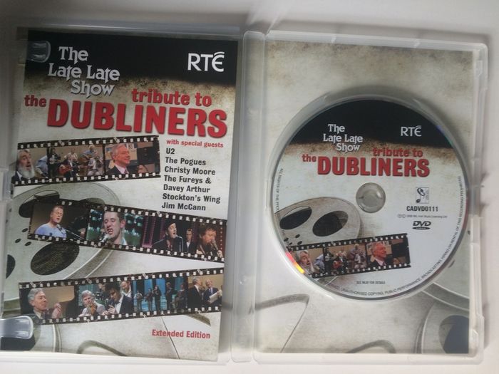 The Dubliners [2008] RTE's The Late Late Show Tribute To The Dubliners [Music DVD]