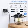 Camping Lantern, Rechargeable Retro Camping Tent Lights Lamp, Stepless Dimming Brightness (Warm White 3000K&Natural Light 4500K),12+Hrs Runtime for Camping (FREE SHIPPING) Image 7