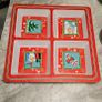 Christmas dishes, place mats & dip/snacks tray Image 6
