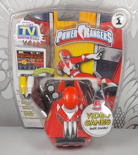 Power Rangers plug and play 5 video games