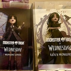 4 dolls Monster High x Wednesday
