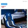 Rocker Orbit eSports 2.0 Audio Floor Rocker Gaming Chair Blue Image 4