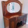 Antique Mahogany Mirror Back Sideboard / Dresser Image 3
