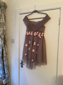 NEW Grey/pink Dress, New Look premium label, size 12