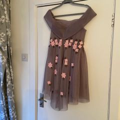 NEW Grey/pink Dress, New Look premium label, size 12