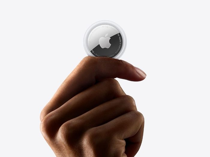 AirTag. Track your keys, wallet, luggage, backpack. Replaceable battery. Water-resistant. One-tap set up with iPhone or iPad.