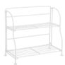 BRAND NEW 2 Tier Foldable Rack Kitchen Wall Hanging Shelf Space Saving Home Organizer Image 2