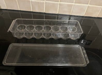14 Egg Tray Holder With Cover