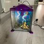 Fish Tank with Water Filtration Mini Aquarium Image 2