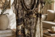 Jensen khaki shade tunic style dress 12/14