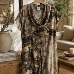 Jensen khaki shade tunic style dress 12/14
