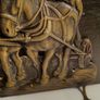 Vintage Solid Brass Horse Plough Coat Rack Image 5
