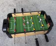 2 in 1 Football and Air Hockey Table Set