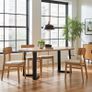 FLEXI 90 Extendable Round Dining Table from 90cm to 130cm  Laminated Image 5
