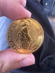 2019 1oz Yale Of Beaufort Gold Coin Queen's Beasts