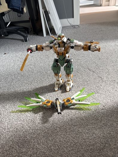 lego ninjao titan mech original