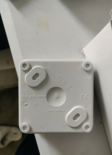 electrical  boxses external 2.5mm