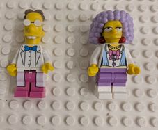 Lego Simpsons characters