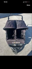 Out and about double buggy