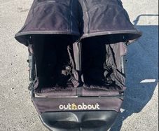 Out and about double buggy