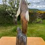Wooden Dolphin Sculpture 50 cm in height Image 3