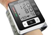 Voice Cuff Wrist Sphygmomanometer Blood Presure Meter Monitor Heart Rate Pulse Portable Tonometer BP