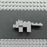 lego Minecraft Wolf - Brick Built Image 2