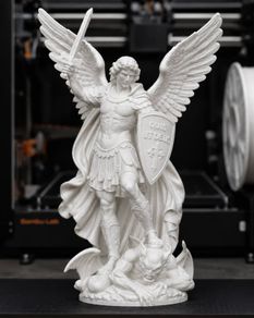 St Michael the archangel 3d printed ornament