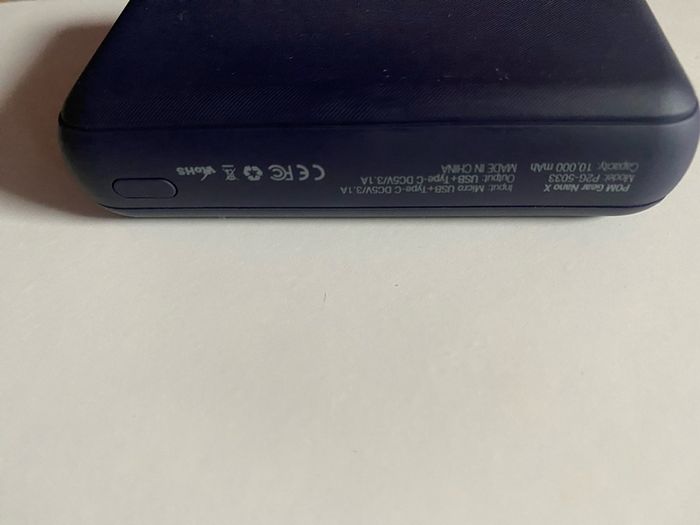 Portable 10000mAh Fast Charger Power Bank USB C port